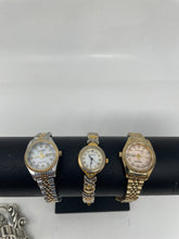 Load image into Gallery viewer, Fossil, Armitron, Brighton Clock Women's Silver &amp; Gold Tone Watches(4Pcs)
