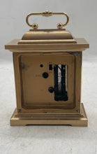 Load image into Gallery viewer, Vintage Seth Thomas Carriage Rapture Solid Quartz Alarm Clock Not Tested
