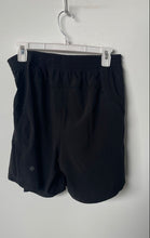 Load image into Gallery viewer, Lululemon Mens Black Elastic Waist Pockets Athletic Short Size Large

