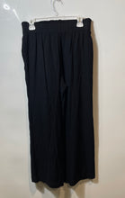 Load image into Gallery viewer, Abercrombie &amp; Fitch Womens Black Pull-On Wide-Leg Palazzo Pants Size Medium
