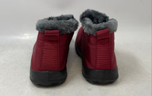 Load image into Gallery viewer, BJ Womens Burgundy Round Toe Slip-On Ankle Winter Snow Boots Size EUR 41
