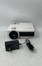 Load image into Gallery viewer, Vankyo Model Leisure 3W White Wireless Single LCD Mini Flip Projector Not Tested
