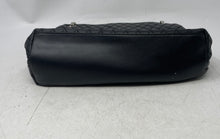 Load image into Gallery viewer, Nine West Womens Endellion Black Quilted Leather Double Handle Shoulder Bag

