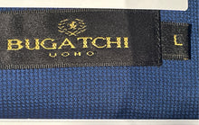 Load image into Gallery viewer, Bugatchi Uomo Mens Blue Long Sleeve Spread Collar Button-Up Shirt Size Large

