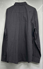 Load image into Gallery viewer, Calvin Klein Mens Gray Plaid Cotton Long Sleeve Slim Fit Button-Up Shirt Size XL
