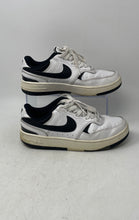 Load image into Gallery viewer, Nike Womens Gamma Force DX9176-100 White Black Leather Sneakers Shoes Size 7.5
