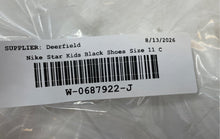 Load image into Gallery viewer, Nike Kids Star Runner 4 DX7614-001 Black Low Top Slip-On Sneaker Shoes Size 11C
