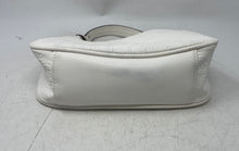 Load image into Gallery viewer, Juicy Couture Womens White Signature Embossed Leather Single Strap Shoulder Bag
