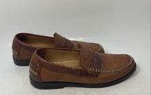 Load image into Gallery viewer, Tommy Bahama Mens Finlay 0213-2640 Brown Leather Slip-On Penny Loafers Size 8 M
