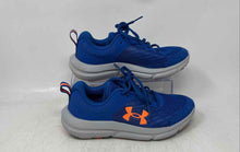 Load image into Gallery viewer, Under Armour Boys Assert 10 3026182-401 Blue Orange Sneakers Shoes Size 4Y
