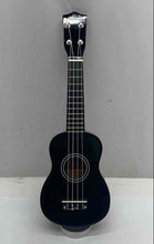 Load image into Gallery viewer, Audster Model AUD-UK2 Black 4-String Mini Beginner Soprano Ukelele With Case
