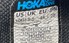 Load image into Gallery viewer, Hoka One One Mens Speedgoat 6 1147791 BKSTR Black Gray Sneaker Shoes Size 10D
