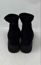Load image into Gallery viewer, Steve Madden Womens Freshly Black Suede Platform Ankle Boots Size 6.5M
