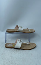 Load image into Gallery viewer, Kate Spade New York Womens Cassia White Leather Slip-On Thong Sandals Size 9B
