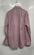 Load image into Gallery viewer, Banana Republic Mens Red White Plaid Long Sleeve Collared Button-Up Shirt Size M
