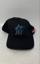 Load image into Gallery viewer, MLB Mens Black Miami Marlins Adjustable Sports Baseball Cap One Size
