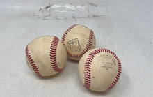 Load image into Gallery viewer, Lot Of 3 Pcs Vintage Little League Leather Baseball Balls Practice Training Set
