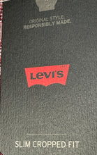 Load image into Gallery viewer, Levi's Womens Red Argyle Sleeveless Cropped Pullover Sweater Size XS With Tag
