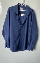 Load image into Gallery viewer, Lucky Brand Mens Blue Printed 4 Way Stretch Long Sleeve Dress Shirt Size XL
