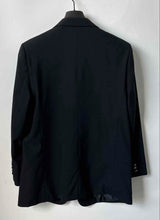 Load image into Gallery viewer, Signature Mens Blue Long Sleeve Single-Breasted Two-Button Blazer Size 18

