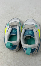 Load image into Gallery viewer, Nike Unisex Baby Air Max 90 CB White Aqua Yellow Slip-On Sneakers Shoes Size 3C
