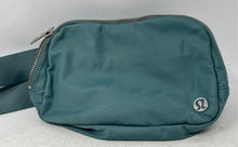 Load image into Gallery viewer, Lululemon Womens Everywhere Green Top Zipper Crossbody Strap Small Belt Bag
