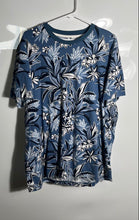 Load image into Gallery viewer, Original Penguin Mens Blue White Printed Cotton Short Sleeve T-Shirt Size XL
