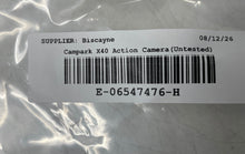 Load image into Gallery viewer, Campark X40 Black 4K 20 MP Waterproof Dual Screen Action Camera Untested
