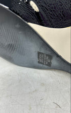 Load image into Gallery viewer, Penny Loves Kenny Womens Black White Leather Peep Toe Wedge Pump Heels Size 9 M
