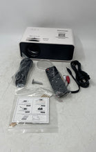 Load image into Gallery viewer, Goodee Model W80 White Video Projector With Accessories In Box Untested
