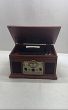 Load image into Gallery viewer, Victrola ITVS-200B 6-In-1 Multimedia Nostalgic Brown Music System Not Tested
