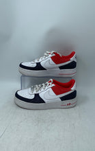 Load image into Gallery viewer, Nike Kids Air Force 1 LV8 DJ5180-100 White Blue Red Sneaker Shoes Size 4.5Y
