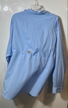 Load image into Gallery viewer, Columbia Mens Blue PFG Tamiami II Long Sleeve Button-Up Fishing Shirt Size XXL
