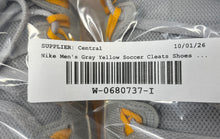 Load image into Gallery viewer, Nike Mens Huarache 2KFilth Pro Low 807126-071 Gray Yellow Baseball Cleats Sz 15

