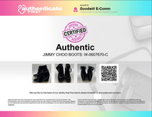Load image into Gallery viewer, Authentic Jimmy Choo Womens Panama Black Wedge Sneakers Shoes EUR 39.5 Damaged
