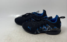 Load image into Gallery viewer, Puma Mens Axelion Cyclone 379039-01 Blue And Black Sneaker Shoes Size 6
