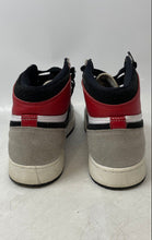 Load image into Gallery viewer, Nike Kids Air Jordan 1 Retro High OG Gray White Red Sneaker Shoes Size 7Y
