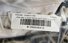 Load image into Gallery viewer, Nike Mens Air Reserve SMU 317624-123 Black White Lace-Up Golf Shoes Size 8.5
