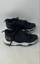 Load image into Gallery viewer, Under Armour Boys Zone BB 2 3026637-001 Black White Sneakers Shoes Size 5Y

