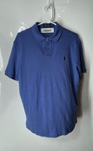 Load image into Gallery viewer, Polo Ralph Lauren Mens Blue Short Sleeve Collared Polo Shirt Size Medium
