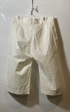 Load image into Gallery viewer, SHOT Mens White Flat Front Stretch Pockets Cargo Capri Pants Size 42
