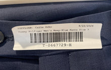 Load image into Gallery viewer, Tommy Hilfiger Mens Navy Blue Straight Leg Dress Pants Size 31x32

