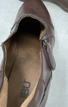 Load image into Gallery viewer, JBU By Jambu Womens Brown Leather Block Heel Ankle Booties Size 8.5 M
