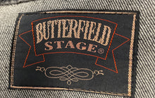 Load image into Gallery viewer, Butterfield Mens Black Cotton Denim Long Sleeve Button-Front Jacket Size L
