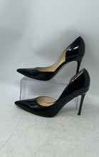 Load image into Gallery viewer, Nine West Womens Folowe Black Leather High Stiletto D'Orsay Heels Size 9.5M

