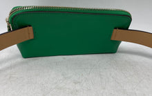 Load image into Gallery viewer, Kate Spade New York Womens Green Leather Adjustable Waist Belt Fanny Pack Bag
