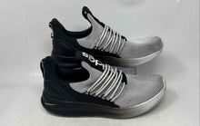 Load image into Gallery viewer, Adidas Mens Lite Racer Adapt 7.0 Black And White Lace-Up Sneaker Shoes Size 10
