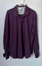 Load image into Gallery viewer, Calvin Klein Mens Purple Long Sleeve Body Fit Non-Iron Button-Up Shirt Size XL
