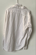 Load image into Gallery viewer, Lacoste Mens White Regular Fit Long Sleeve Collared Button-Up Shirt Size Large
