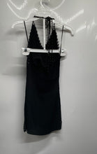 Load image into Gallery viewer, The Limited Womens Black V-Neck Sleeveless Collarless Sheath Dress Size Small
